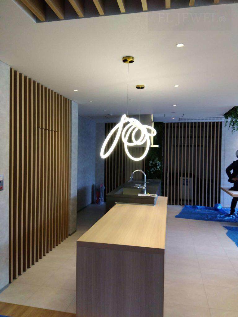 最新の海外インテリア照明の納品事例集 | 今話題の「LED ロープデザイン照明」|オシャレな事務所・エントランス 最新の海外インテリア照明の納品事例集 | 今話題の「LED ロープデザイン照明」|オシャレな事務所・エントランス