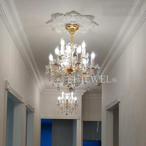 最新の海外インテリア照明の納品事例集 | メダリオンとシャンデリアの組み合わせ|個人宅A様邸 最新の海外インテリア照明の納品事例集 | メダリオンとシャンデリアの組み合わせ|個人宅A様邸