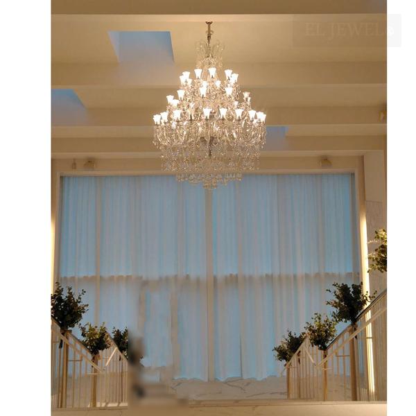 最新の海外インテリア照明の納品事例集 | 他社でご購入の照明も取り付け可能|豊洲結婚式場のイタリア製大型シャンデリアの取り付け 最新の海外インテリア照明の納品事例集 | 他社でご購入の照明も取り付け可能|豊洲結婚式場のイタリア製大型シャンデリアの取り付け