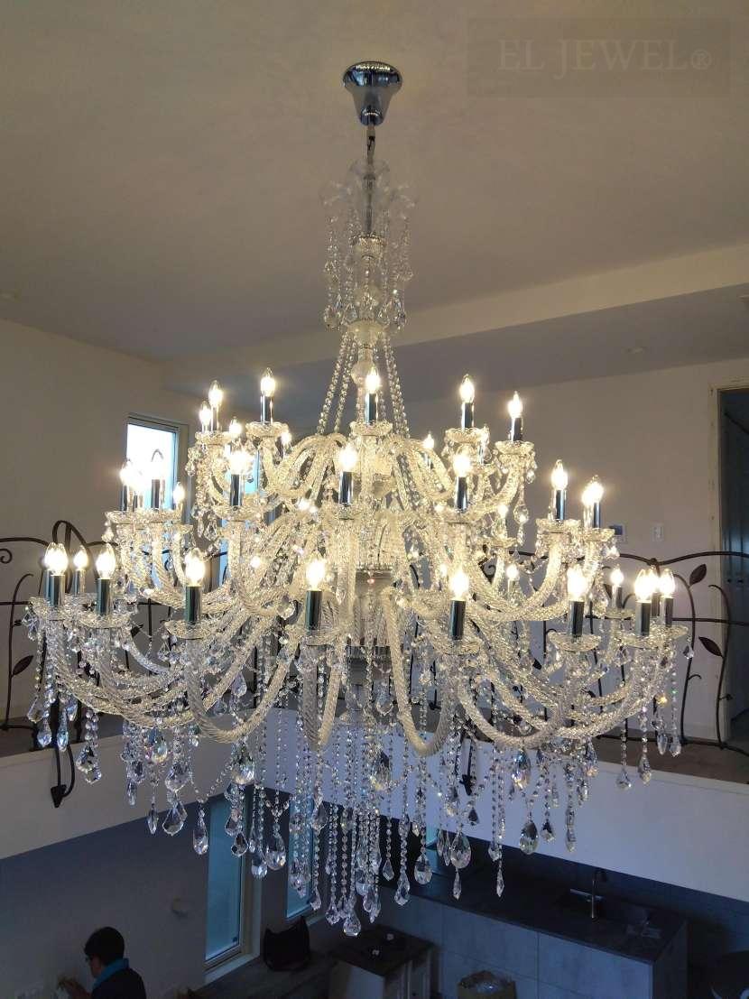 最新の海外インテリア照明の納品事例集 | 大型のクリスタルシャンデリアの取付費用はいくらですか?というご質問にお答えします。|目黒区N様 最新の海外インテリア照明の納品事例集 | 大型のクリスタルシャンデリアの取付費用はいくらですか?というご質問にお答えします。|目黒区N様