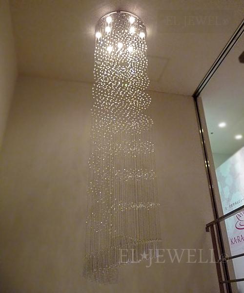 最新の海外インテリア照明の納品事例集 | 銀座のファクトリージャパン様に納品させていただいたワイヤーアートのシャンデリア 最新の海外インテリア照明の納品事例集 | 銀座のファクトリージャパン様に納品させていただいたワイヤーアートのシャンデリア