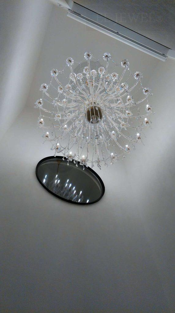 最新の海外インテリア照明の納品事例集 | 天高を活かした大型クリスタルシャンデリアの見せ方のおすすめは?|K邸宅様 最新の海外インテリア照明の納品事例集 | 天高を活かした大型クリスタルシャンデリアの見せ方のおすすめは?|K邸宅様