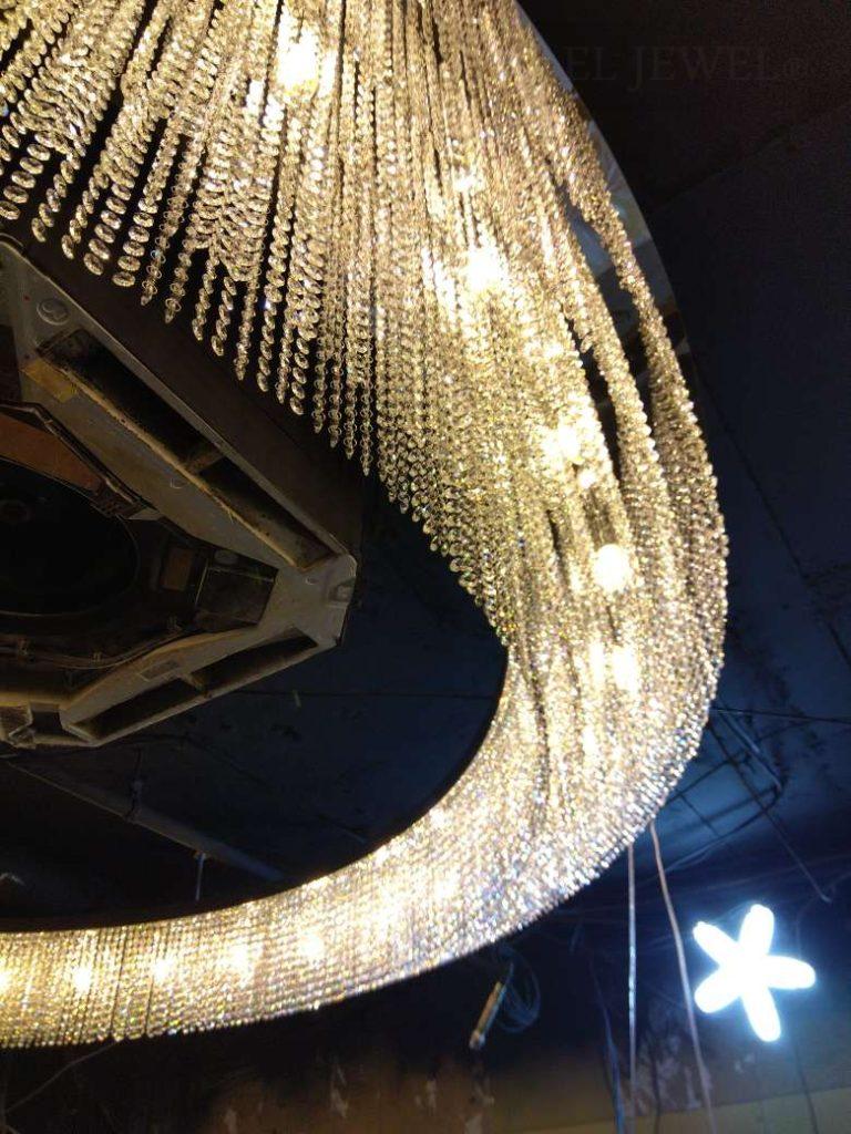 最新の海外インテリア照明の納品事例集 | 大型のオーダーメイド照明はどれくらいの大きさまで対応できますか?|新宿クラブ様 最新の海外インテリア照明の納品事例集 | 大型のオーダーメイド照明はどれくらいの大きさまで対応できますか?|新宿クラブ様