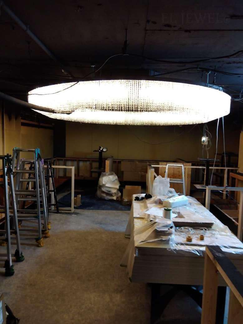 最新の海外インテリア照明の納品事例集 | 大型のオーダーメイド照明はどれくらいの大きさまで対応できますか?|新宿クラブ様 最新の海外インテリア照明の納品事例集 | 大型のオーダーメイド照明はどれくらいの大きさまで対応できますか?|新宿クラブ様